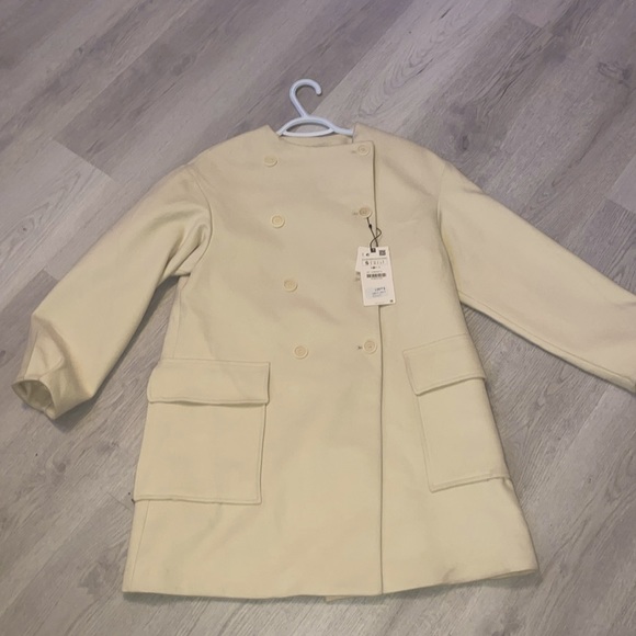 Double breasted autumn winter jacket. - Picture 2 of 6